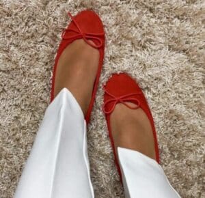 Elegáns balerina cipő